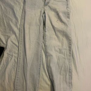 Light Blue Distressed Jeans